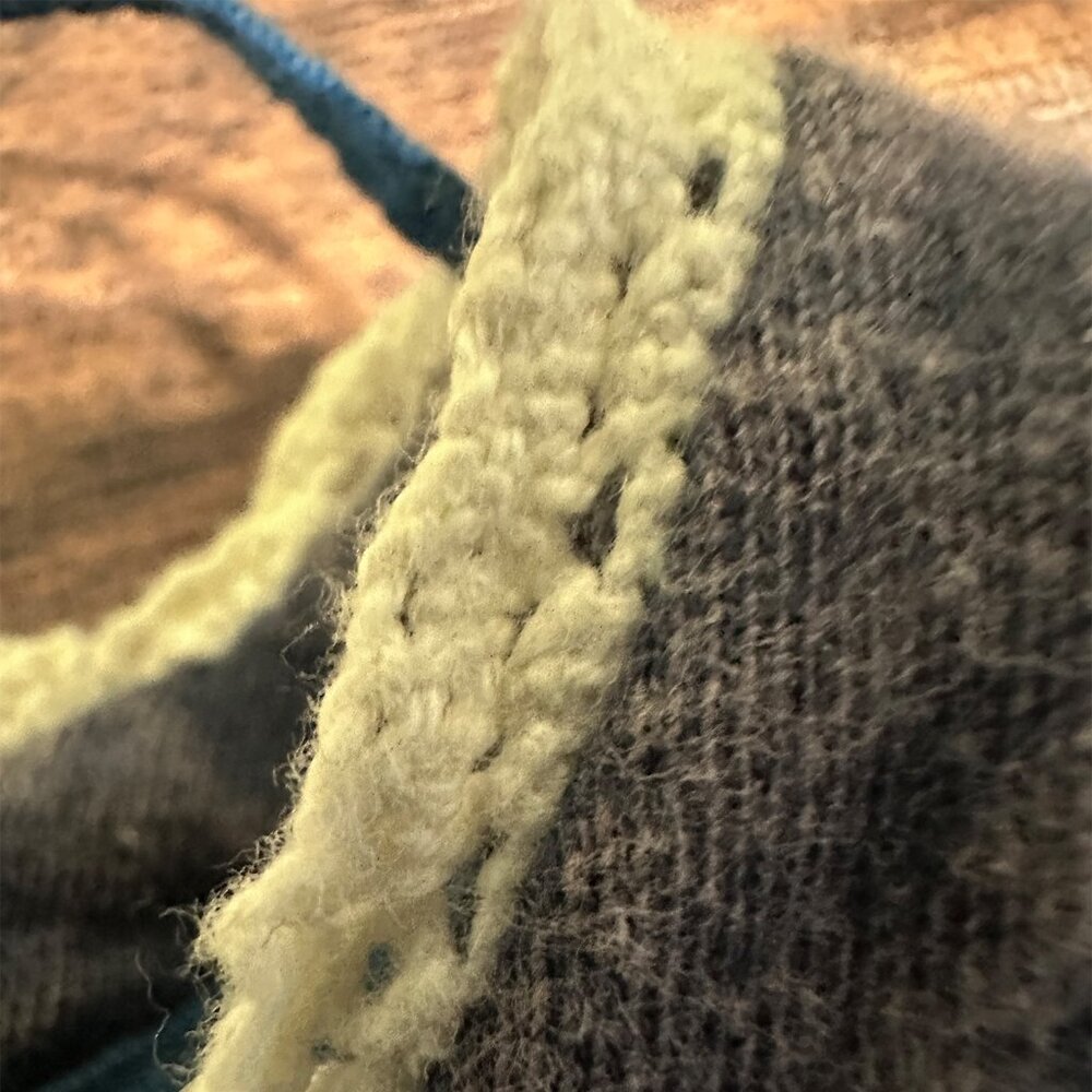 Free People Wish You Were Here Raglan Floral Tee in Blue Teal Women's XS - Picture 9 of 11